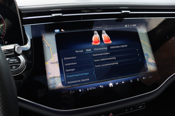 Mercedes-Benz E-Klasse 450 d 4MATIC AMG Line | Hyperscreen | Luchtvering | Achterasbesturing | Standkachel | Nappa Leder | Stoelventilatie | Trekhaak | Distronic+ | HUD | Massage | 3D-Display |