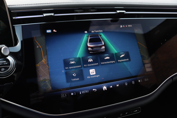 Mercedes-Benz E-Klasse 450 d 4MATIC AMG Line | Hyperscreen | Luchtvering | Achterasbesturing | Standkachel | Nappa Leder | Stoelventilatie | Trekhaak | Distronic+ | HUD | Massage | 3D-Display |