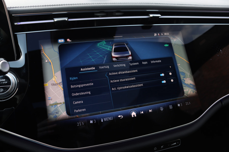 Mercedes-Benz E-Klasse 450 d 4MATIC AMG Line | Hyperscreen | Luchtvering | Achterasbesturing | Standkachel | Nappa Leder | Stoelventilatie | Trekhaak | Distronic+ | HUD | Massage | 3D-Display |