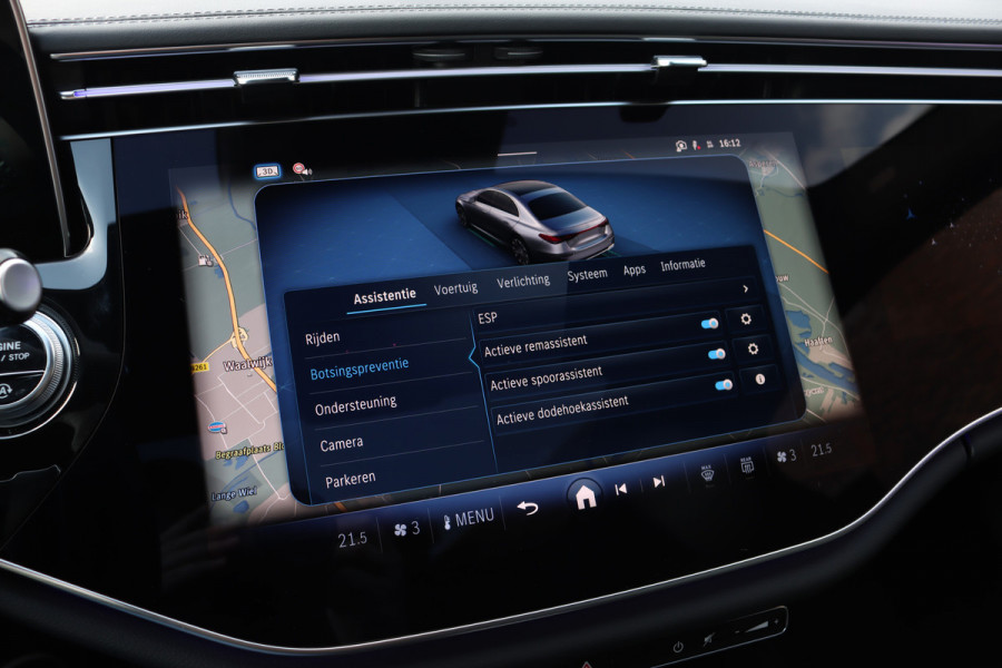 Mercedes-Benz E-Klasse 450 d 4MATIC AMG Line | Hyperscreen | Luchtvering | Achterasbesturing | Standkachel | Nappa Leder | Stoelventilatie | Trekhaak | Distronic+ | HUD | Massage | 3D-Display |