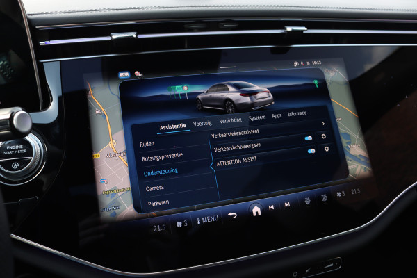 Mercedes-Benz E-Klasse 450 d 4MATIC AMG Line | Hyperscreen | Luchtvering | Achterasbesturing | Standkachel | Nappa Leder | Stoelventilatie | Trekhaak | Distronic+ | HUD | Massage | 3D-Display |