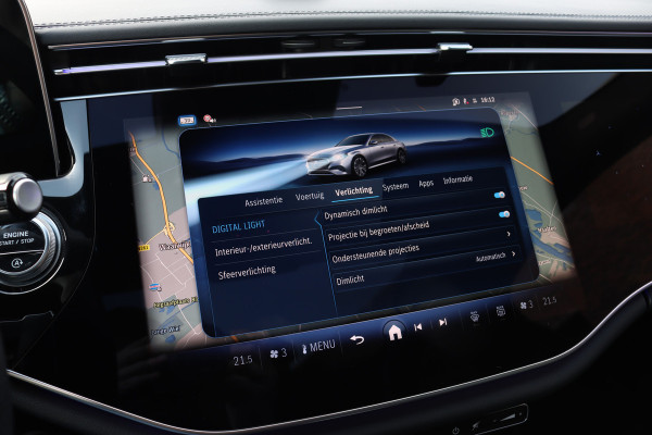 Mercedes-Benz E-Klasse 450 d 4MATIC AMG Line | Hyperscreen | Luchtvering | Achterasbesturing | Standkachel | Nappa Leder | Stoelventilatie | Trekhaak | Distronic+ | HUD | Massage | 3D-Display |