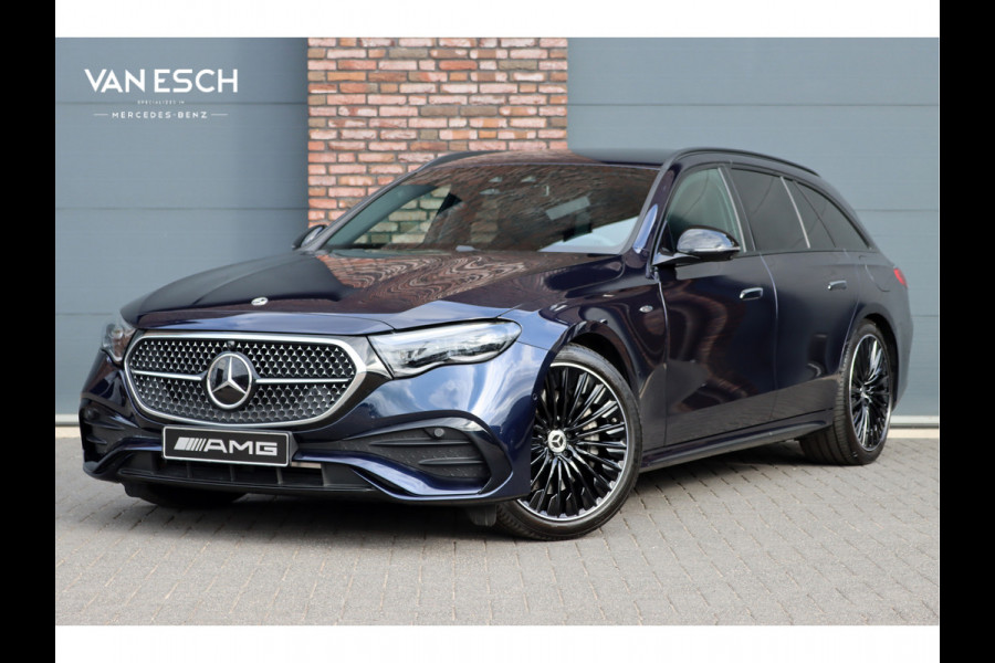Mercedes-Benz E-Klasse Estate 300 e AMG Line | Distronic+ | Memory | Burmester | Surround Camera | Trekhaak | Digital Light | Keyless Go | Nightpakket |