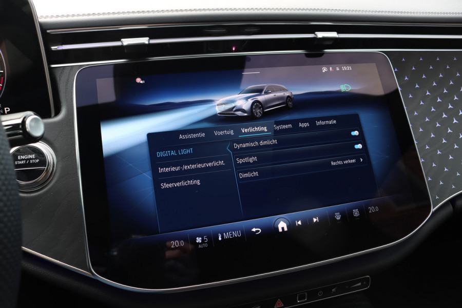 Mercedes-Benz E-Klasse Estate 300 e AMG Line | Distronic+ | Memory | Burmester | Surround Camera | Trekhaak | Digital Light | Keyless Go | Nightpakket |