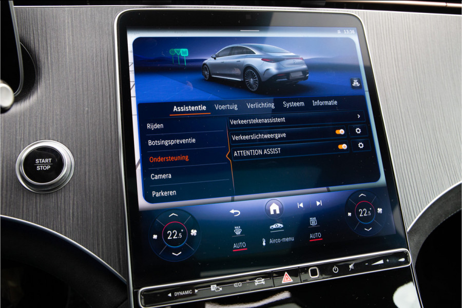 Mercedes-Benz EQE 350+ AMG Premium Plus, Luchtvering, Achterasbesturing, Head-up, Pano, MANUFAKTUR