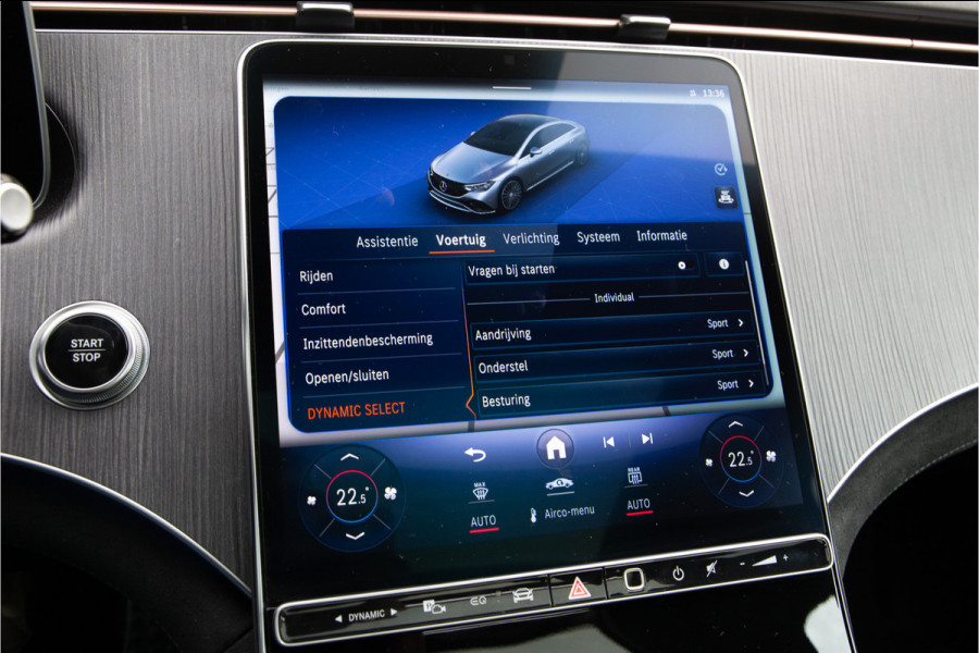 Mercedes-Benz EQE 350+ AMG Premium Plus, Luchtvering, Achterasbesturing, Head-up, Pano, MANUFAKTUR