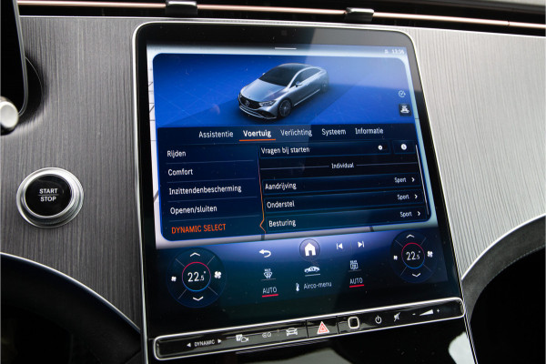 Mercedes-Benz EQE 350+ AMG Premium Plus, Luchtvering, Achterasbesturing, Head-up, Pano, MANUFAKTUR