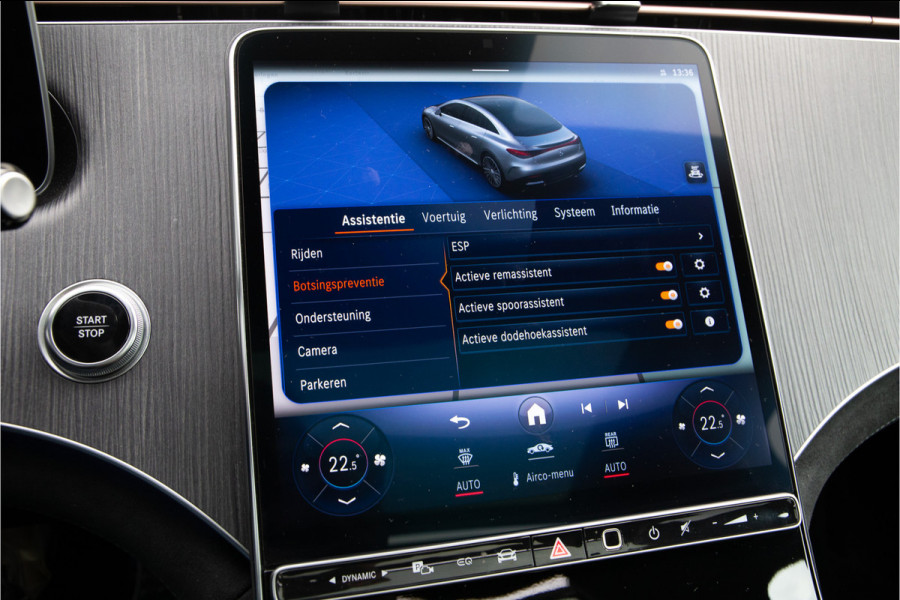 Mercedes-Benz EQE 350+ AMG Premium Plus, Luchtvering, Achterasbesturing, Head-up, Pano, MANUFAKTUR