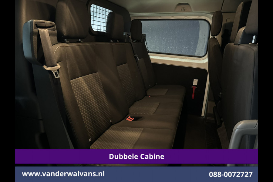 Ford Transit Custom 2.0 TDCI 131pk L2H1 Dubbele Cabine Euro6 Airco | 6-Zits | LED | Cruisecontrol | Parkeersensoren Achterklep, 2800kg trekvermogen
