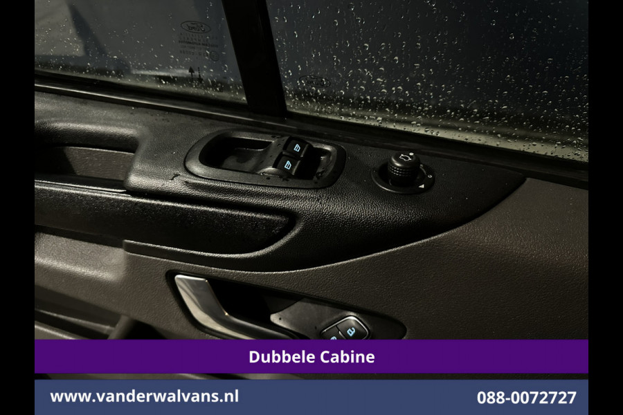 Ford Transit Custom 2.0 TDCI 131pk L2H1 Dubbele Cabine Euro6 Airco | 6-Zits | LED | Cruisecontrol | Parkeersensoren Achterklep, 2800kg trekvermogen