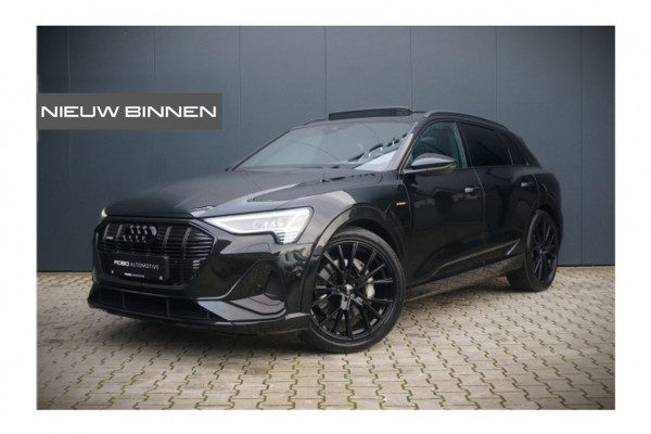 Audi e-tron e-tron 50 quattro Launch edition Black 71 kWh S-Line | Black Edition | Panoramadak | Memory Seat | Luchtvering | Adaptive Cruise Control | Keyless | Matrix LED | Stoelverwarming | NAP |