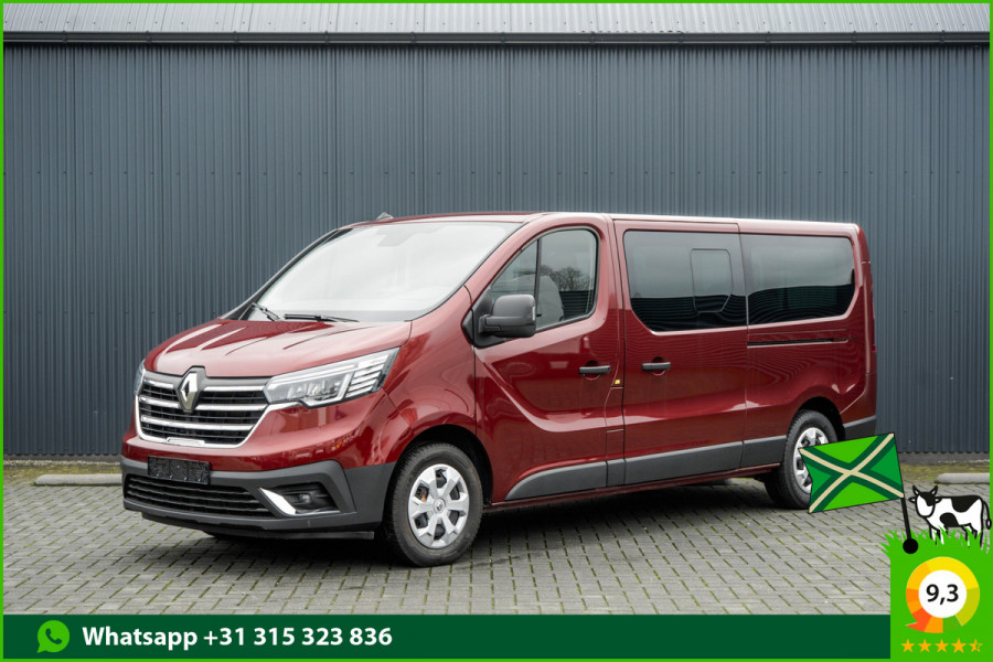 Renault Trafic Blue dCi 150PK | L2H1 | 9-Zits | Incl. BTW/BPM | LED LED | Camera | Navi | Zijschuifdeur R+L | Cruise | Airco | PDC