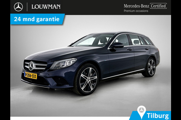 Mercedes-Benz C-Klasse Estate 300 e Business Solution Luxury ht metalen velgen | Navigatie| Elect bed voorstoelen met memory | Parking support | Inclusief 24 maanden MB Certified garantie voor Europa.