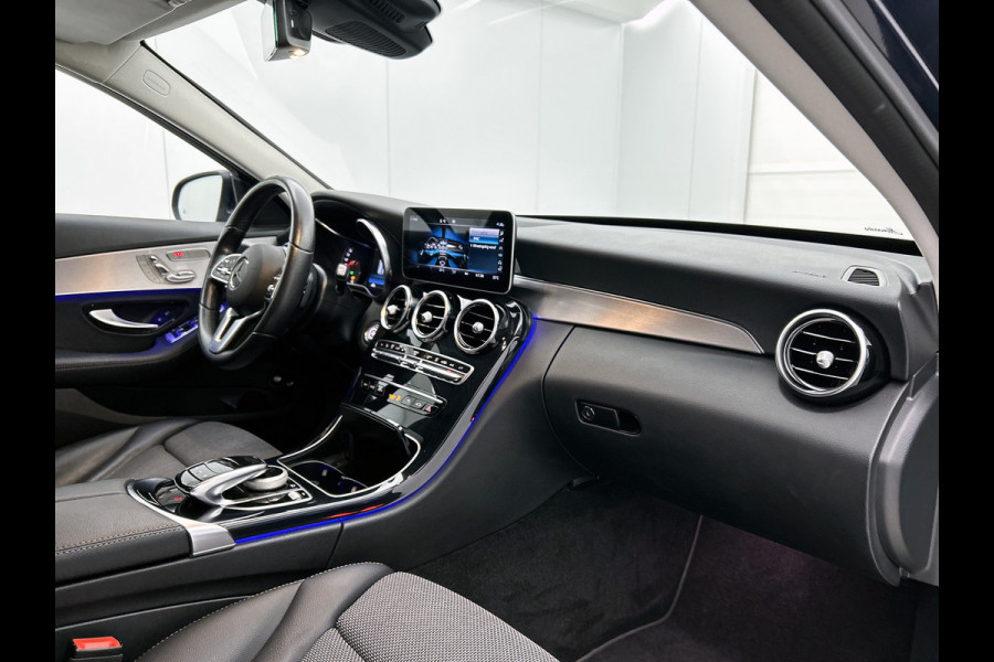 Mercedes-Benz C-Klasse Estate 300 e Business Solution Luxury ht metalen velgen | Navigatie| Elect bed voorstoelen met memory | Parking support | Inclusief 24 maanden MB Certified garantie voor Europa.
