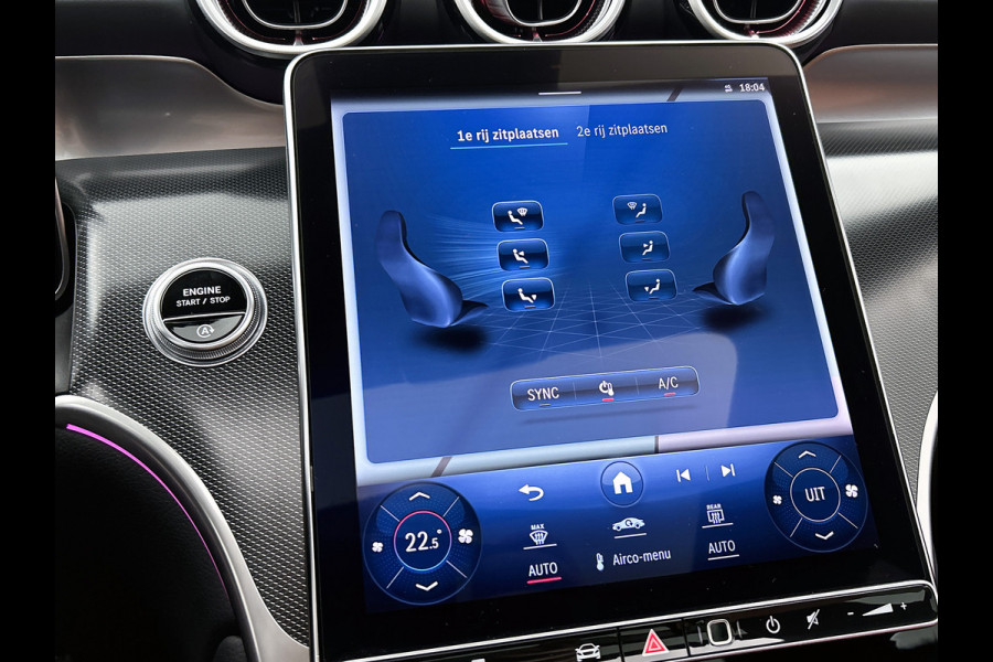 Mercedes-Benz GLC 200 4MATIC AMG Line Lichtmetalen velgen | Naviagtie | Panoramadak | elect. bed. voorstoelen met memory | MB-paasweekend