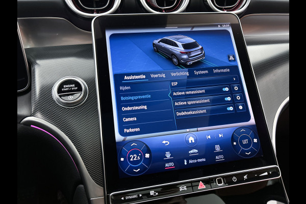 Mercedes-Benz GLC 200 4MATIC AMG Line Lichtmetalen velgen | Naviagtie | Panoramadak | elect. bed. voorstoelen met memory | MB-paasweekend