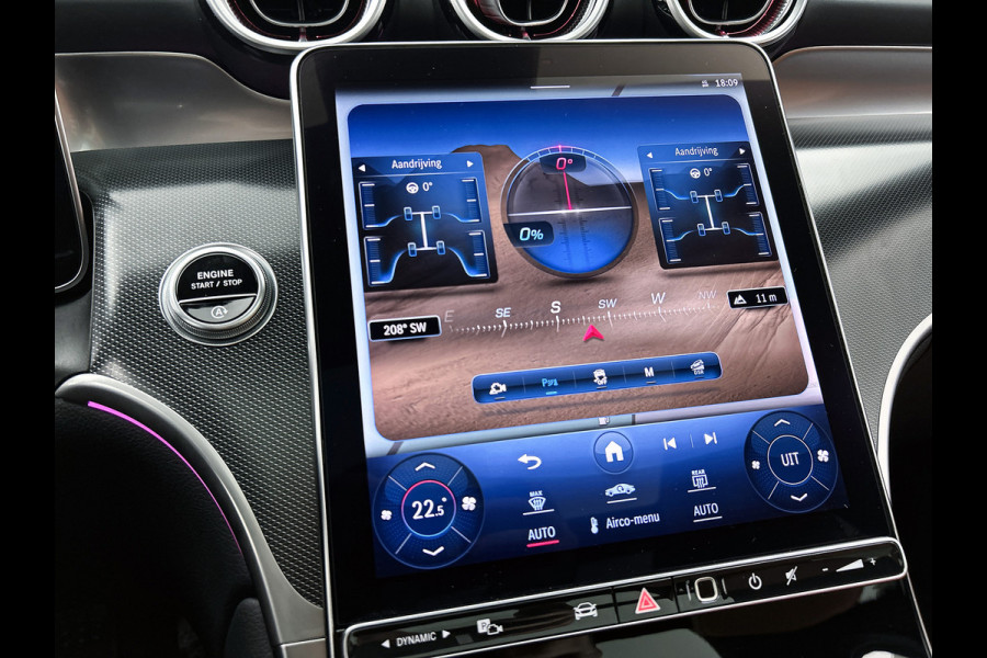 Mercedes-Benz GLC 200 4MATIC AMG Line Lichtmetalen velgen | Naviagtie | Panoramadak | elect. bed. voorstoelen met memory | MB-paasweekend