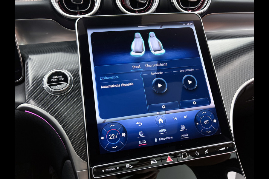 Mercedes-Benz GLC 200 4MATIC AMG Line Lichtmetalen velgen | Naviagtie | Panoramadak | elect. bed. voorstoelen met memory | MB-paasweekend