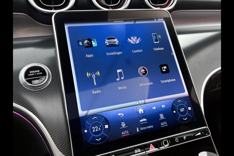 Mercedes-Benz GLC 200 4MATIC AMG Line Lichtmetalen velgen | Naviagtie | Panoramadak | elect. bed. voorstoelen met memory | MB-paasweekend