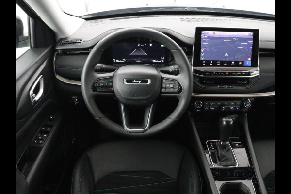 Jeep Compass 1.5T e-Hybrid Limited | 360 Camera | Adaptive cruise | Alpine Sound | Half leder | Carplay | Navigatie | Keyless | Dodehoek detectie | Full LED | Climate control | Bluetooth
