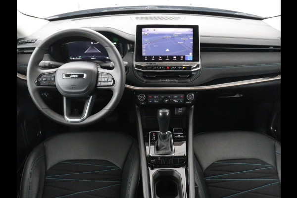 Jeep Compass 1.5T e-Hybrid Limited | 360 Camera | Adaptive cruise | Alpine Sound | Half leder | Carplay | Navigatie | Keyless | Dodehoek detectie | Full LED | Climate control | Bluetooth