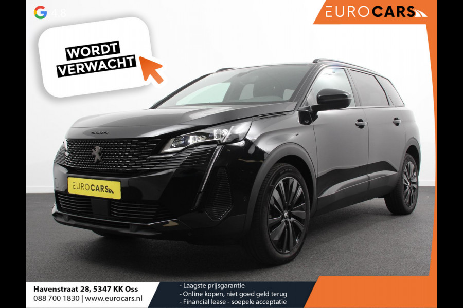 Peugeot 5008 1.2 PureTech 130pk Automaat GT Black Pack 7p Climate control Adaptive Cruise control Camera Verwarmde voorstoelen Keyless Navigatie LED Apple Carplay/ Android Auto