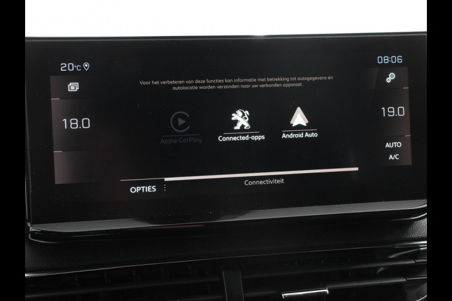 Peugeot 5008 1.2 PureTech 130pk Automaat GT Black Pack 7p Climate control Adaptive Cruise control Camera Verwarmde voorstoelen Keyless Navigatie LED Apple Carplay/ Android Auto
