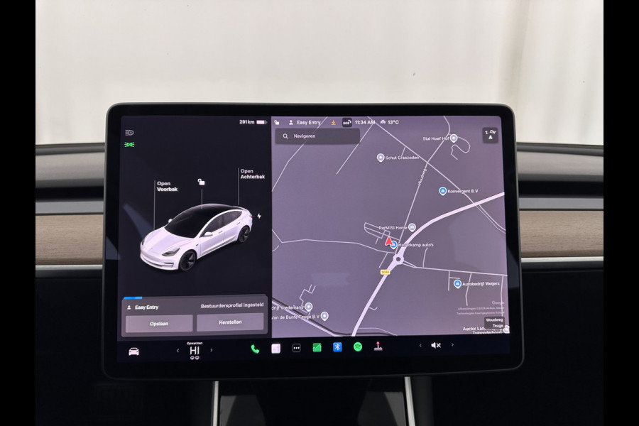Tesla Model 3 Standard RWD Plus 60 kWh [ 3-Fase ] {SOH-97%} (INCL.BTW) Aut. *PANO | AUTO-PILOT | LEATHER | KEYLESS | FULL-LED | MEMORY-PACK | TOP-VIEW | DAB | CARPLAY | DIGI-COCKPIT | LANE-ASSIST | COMFORT-SEATS | 18"ALU*