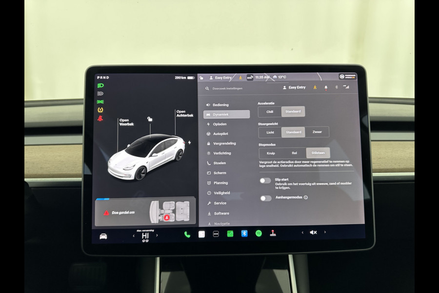 Tesla Model 3 Standard RWD Plus 60 kWh [ 3-Fase ] {SOH-97%} (INCL.BTW) Aut. *PANO | AUTO-PILOT | LEATHER | KEYLESS | FULL-LED | MEMORY-PACK | TOP-VIEW | DAB | CARPLAY | DIGI-COCKPIT | LANE-ASSIST | COMFORT-SEATS | 18"ALU*