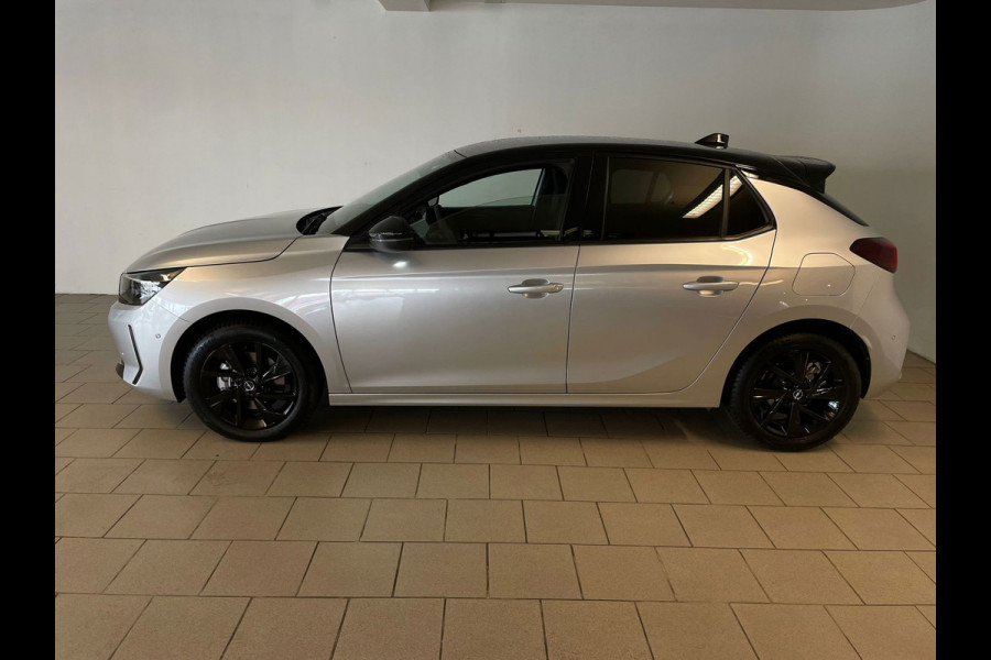 Opel Corsa 1.2 Turbo GS AUTOMAAT AIRCO NAVI CRUISE BLUETOOTH APPLE CARPLAY ELEK RAMEN CENT VERG VELGEN ZWART DAK NIEUWSTAAT