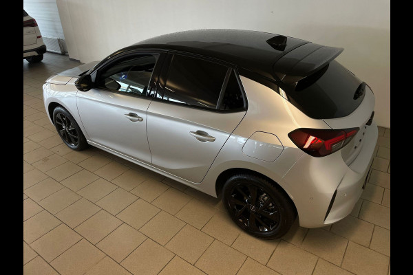 Opel Corsa 1.2 Turbo GS AUTOMAAT AIRCO NAVI CRUISE BLUETOOTH APPLE CARPLAY ELEK RAMEN CENT VERG VELGEN ZWART DAK NIEUWSTAAT