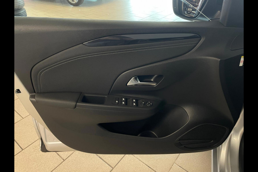 Opel Corsa 1.2 Turbo GS AUTOMAAT AIRCO NAVI CRUISE BLUETOOTH APPLE CARPLAY ELEK RAMEN CENT VERG VELGEN ZWART DAK NIEUWSTAAT