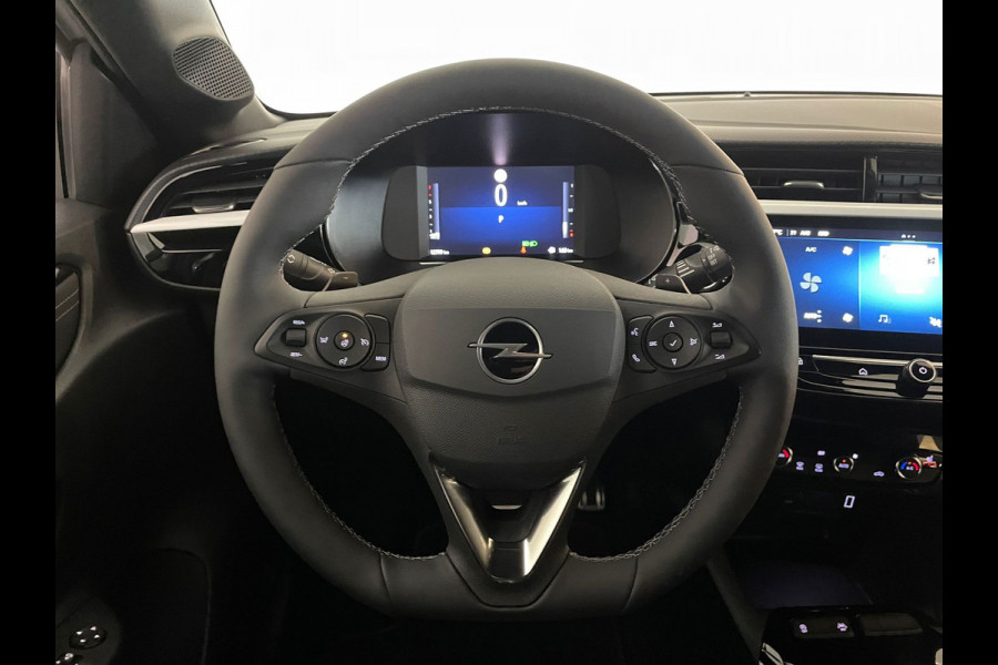 Opel Corsa 1.2 Turbo GS AUTOMAAT AIRCO NAVI CRUISE BLUETOOTH APPLE CARPLAY ELEK RAMEN CENT VERG VELGEN ZWART DAK NIEUWSTAAT