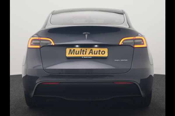 Tesla Model Y Long Range AWD 75 kWh 441pk SOH 92,3% | Full Self-Driving Capability | Panodak | Adaptive Cruise | Lederen Sportstoelen Memory & Verwarmd | Camera | Navigatie |