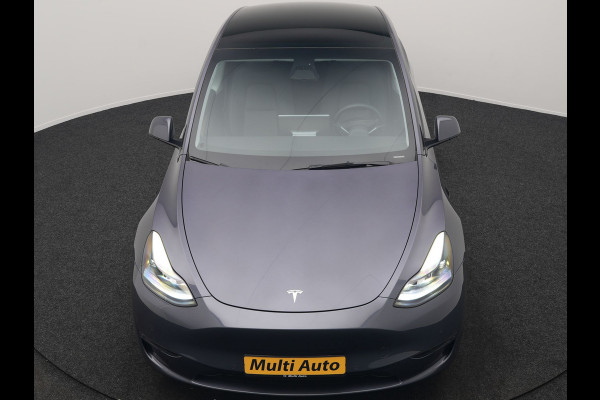 Tesla Model Y Long Range AWD 75 kWh 441pk SOH 92,3% | Full Self-Driving Capability | Panodak | Adaptive Cruise | Lederen Sportstoelen Memory & Verwarmd | Camera | Navigatie |