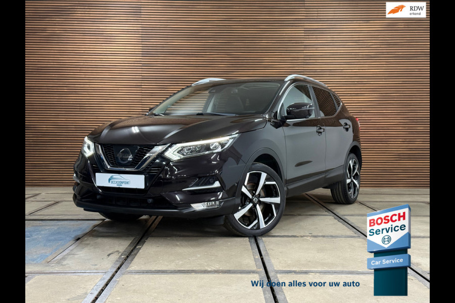 Nissan QASHQAI 1.6 N-Connecta 163 PK | FaceLift | LED | Panorama | Leder | Parkeerhulp | Camera | Navi | Clima |