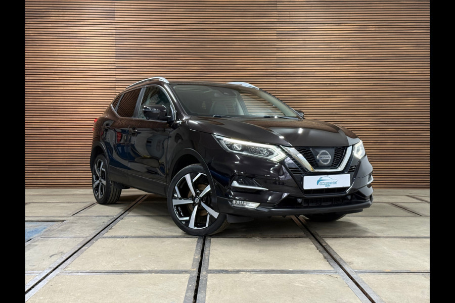 Nissan QASHQAI 1.6 N-Connecta 163 PK | FaceLift | LED | Panorama | Leder | Parkeerhulp | Camera | Navi | Clima |