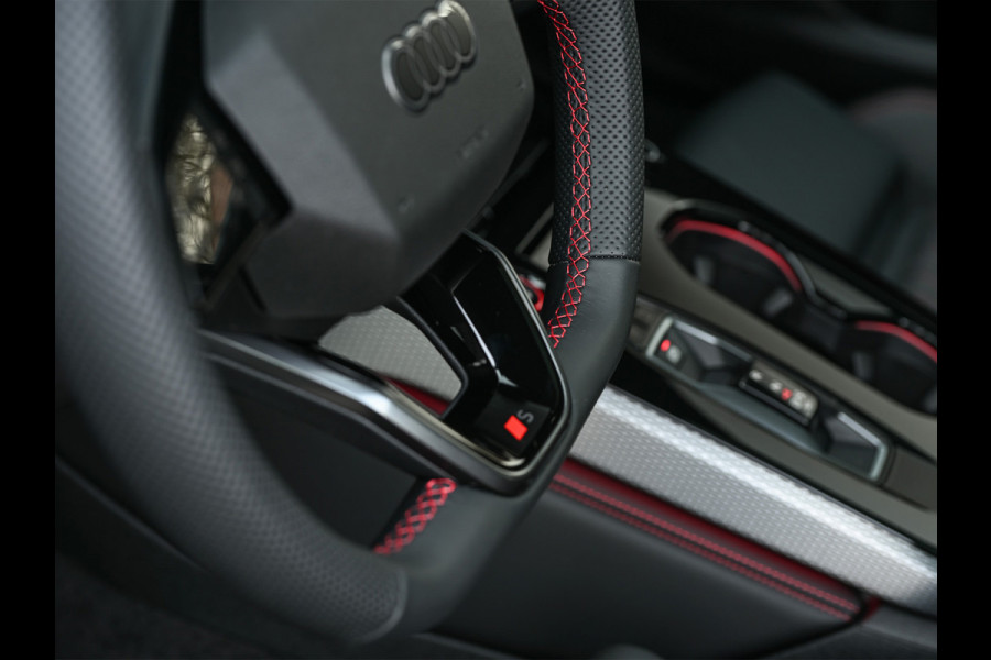 Audi A5 Avant 2.0 e-hybrid quattro S edition 368PK Competition | Nimbus grey | S-Seats | Panoramadak | B&O Sound | Head-Up | 360 Camera | Adaptvie Cruise | Trekhaak | Passagiers display |