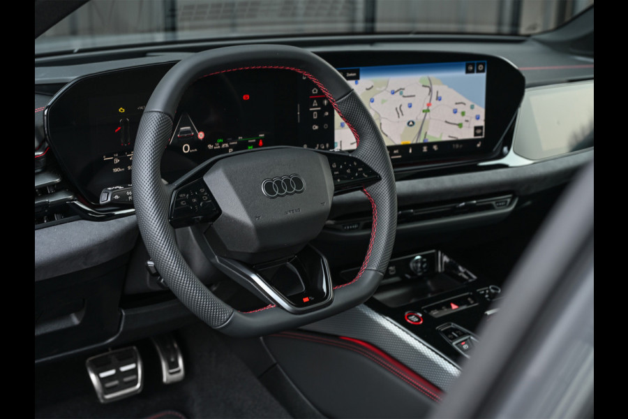 Audi A5 Avant 2.0 e-hybrid quattro S edition 368PK Competition | Nimbus grey | S-Seats | Panoramadak | B&O Sound | Head-Up | 360 Camera | Adaptvie Cruise | Trekhaak | Passagiers display |