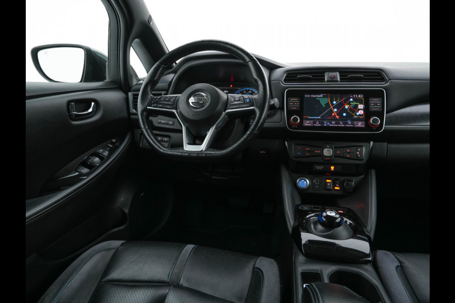 Nissan Leaf 3.Zero Limited Edition 62 kWh {SOH-93%} (INCL-BTW) Aut. *LEATHER | ADAPTIVE-CRUISE | FULL-LED | DIGI-COCKPIT | TOPVIEW | BOSE-AUDIO | KEYLESS | DAB+ | BLINDSPOT | ECC | PDC | HEATED-COMFORTSEATS | 17"ALU*