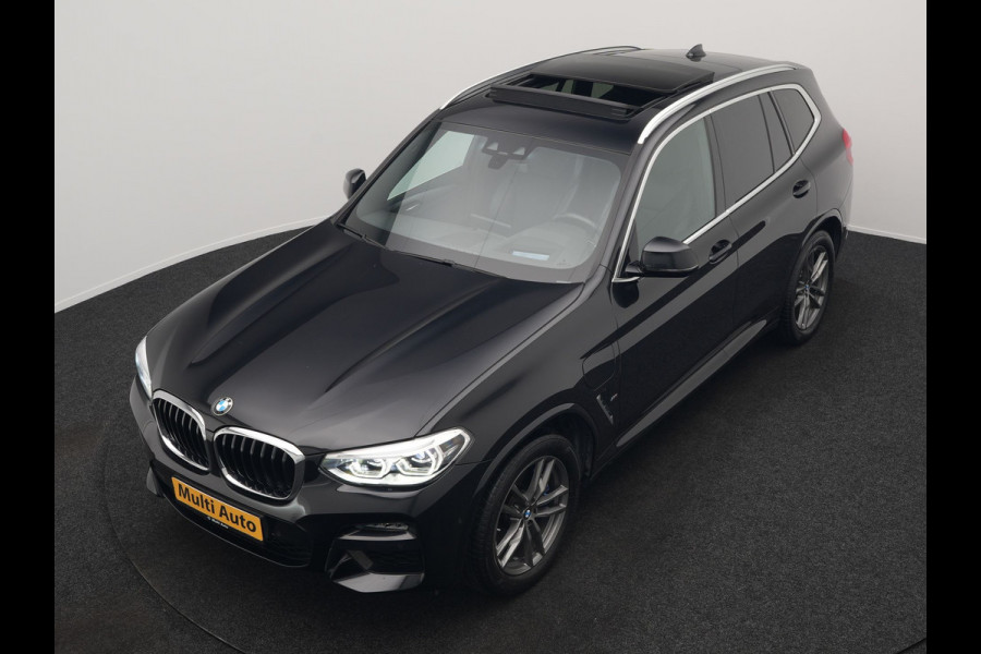 BMW X3 xDrive30e M Sport PHEV 293pk Dealer O.H. | Panodak | Head Up | Camera | Lederen Sportstoelen Verwarmd | Sfeerverlichting | Keyless | Blis | Virtual | Navigatie | DAB | Plug In Hybrid