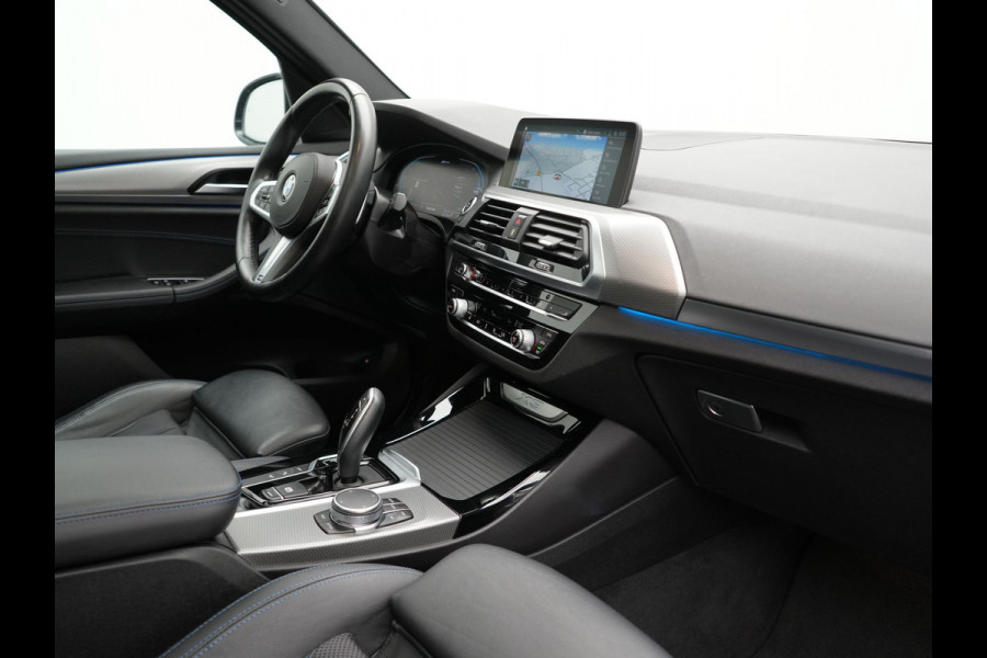 BMW X3 xDrive30e M Sport PHEV 293pk Dealer O.H. | Panodak | Head Up | Camera | Lederen Sportstoelen Verwarmd | Sfeerverlichting | Keyless | Blis | Virtual | Navigatie | DAB | Plug In Hybrid