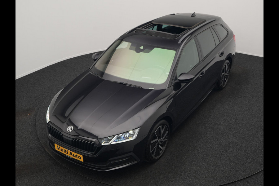Škoda Octavia Combi 1.4 TSI iV Sportline Business Edition Plus PHEV 204pk Dealer O.H. | Panodak | Adaptive Cruise | Head Up | Camera | Canton Audio | RS Sportstoelen Memory & Verwarmd | Sfeerverlichting | Apple Carplay | Keyless | Blis | Virtual | Navigatie | DAB | Plug In Hyb