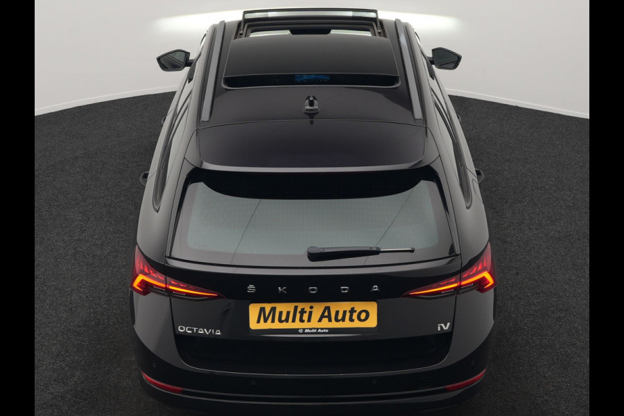 Škoda Octavia Combi 1.4 TSI iV Sportline Business Edition Plus PHEV 204pk Dealer O.H. | Panodak | Adaptive Cruise | Head Up | Camera | Canton Audio | RS Sportstoelen Memory & Verwarmd | Sfeerverlichting | Apple Carplay | Keyless | Blis | Virtual | Navigatie | DAB | Plug In Hyb