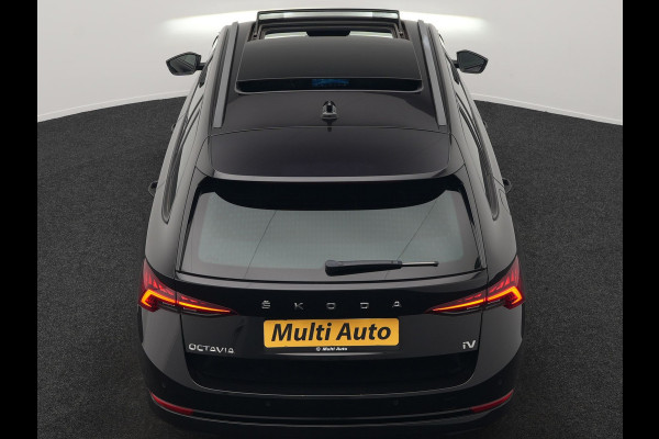 Škoda Octavia Combi 1.4 TSI iV Sportline Business Edition Plus PHEV 204pk Dealer O.H. | Panodak | Adaptive Cruise | Head Up | Camera | Canton Audio | RS Sportstoelen Memory & Verwarmd | Sfeerverlichting | Apple Carplay | Keyless | Blis | Virtual | Navigatie | DAB | Plug In Hyb
