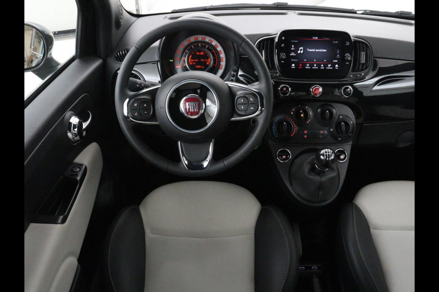 Fiat 500C 1.0 Hybrid Dolcevita | Origineel NL | Carplay | Navigatie | Cruise control | Airco | Elektrisch vouwdak | Parkeerhulp | Bluetooth