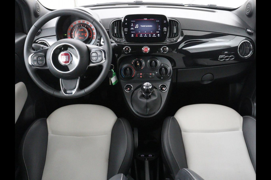 Fiat 500C 1.0 Hybrid Dolcevita | Origineel NL | Carplay | Navigatie | Cruise control | Airco | Elektrisch vouwdak | Parkeerhulp | Bluetooth