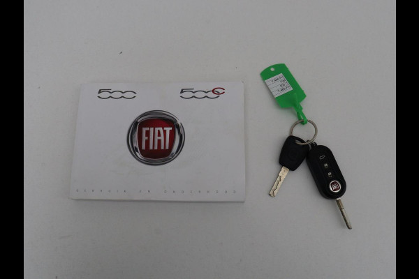 Fiat 500C 1.0 Hybrid Dolcevita | Origineel NL | Carplay | Navigatie | Cruise control | Airco | Elektrisch vouwdak | Parkeerhulp | Bluetooth