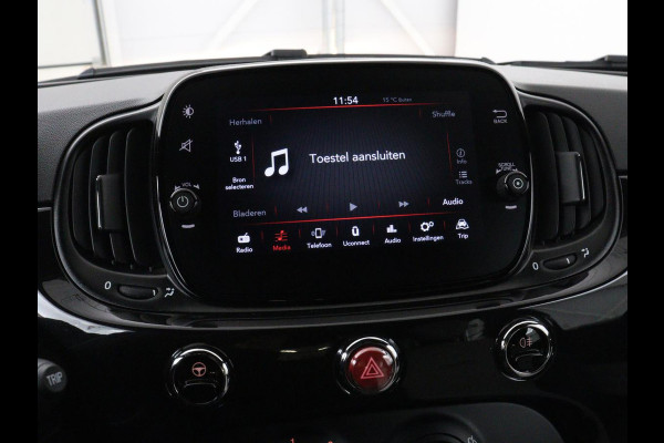 Fiat 500C 1.0 Hybrid Dolcevita | Origineel NL | Carplay | Navigatie | Cruise control | Airco | Elektrisch vouwdak | Parkeerhulp | Bluetooth