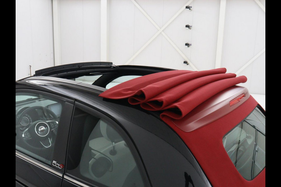 Fiat 500C 1.0 Hybrid Dolcevita | Origineel NL | Carplay | Navigatie | Cruise control | Airco | Elektrisch vouwdak | Parkeerhulp | Bluetooth